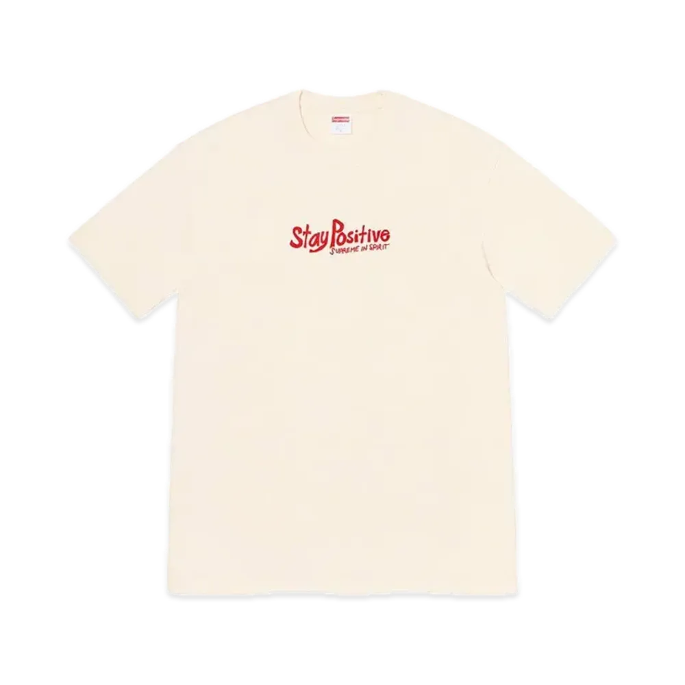 Supreme Stay Positive Tee "Natural"