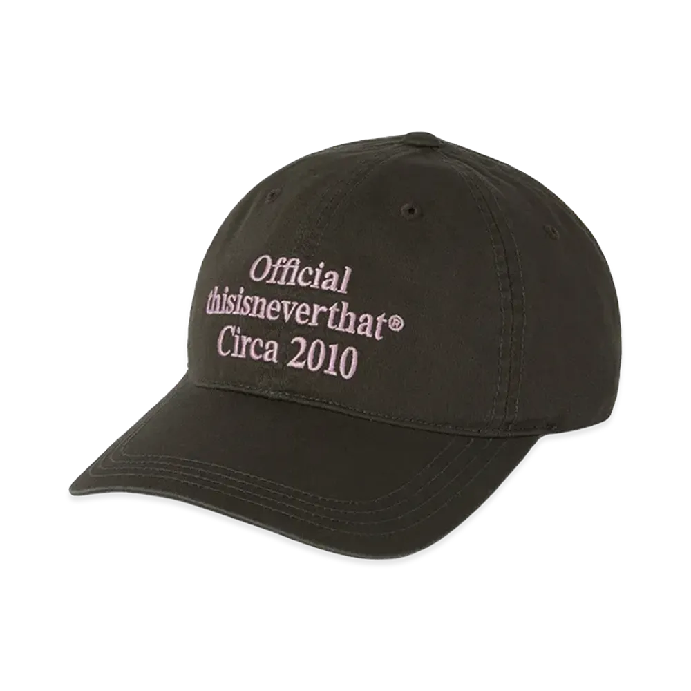 thisisneverthat Times Cap "Charcoal"