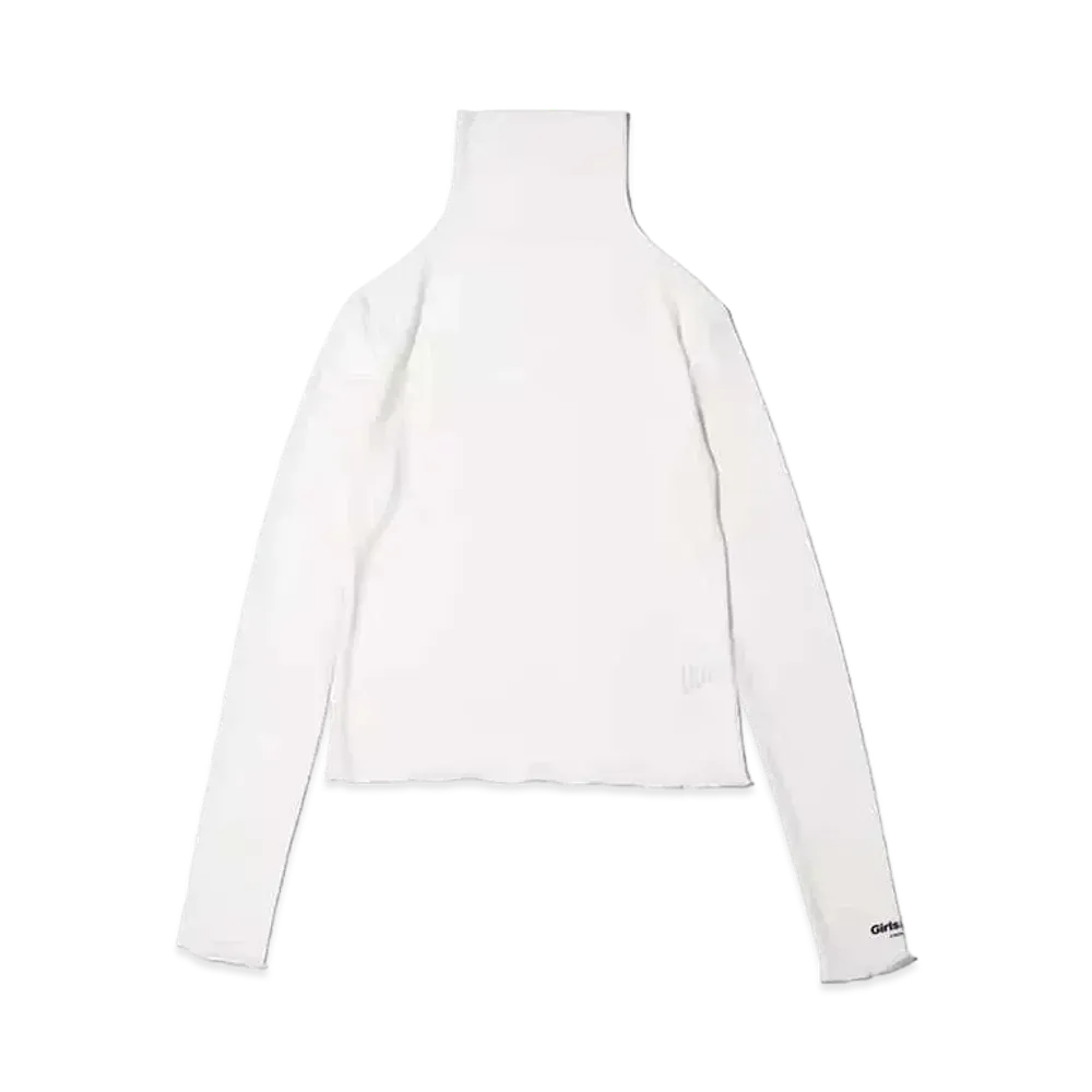 atmos pink x Girls See-Through Tops "White"