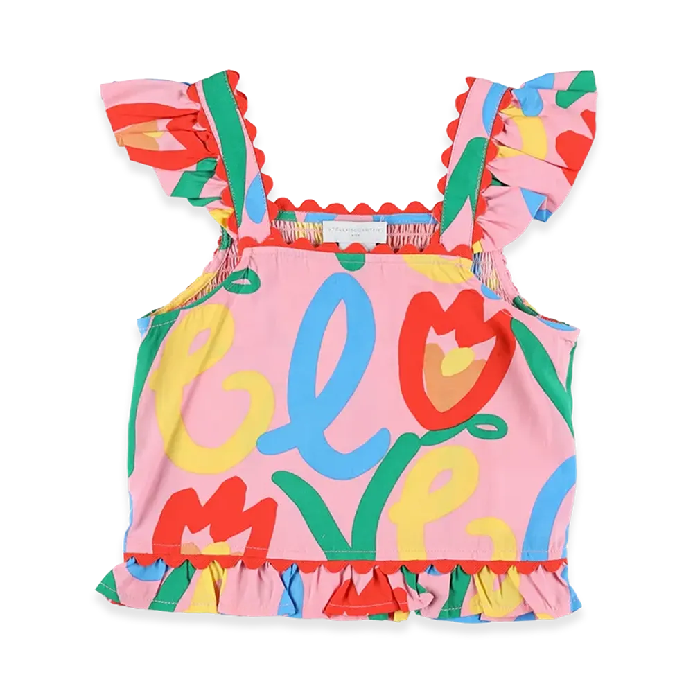 STELLA McCARTNEY Kids Top "Pink"