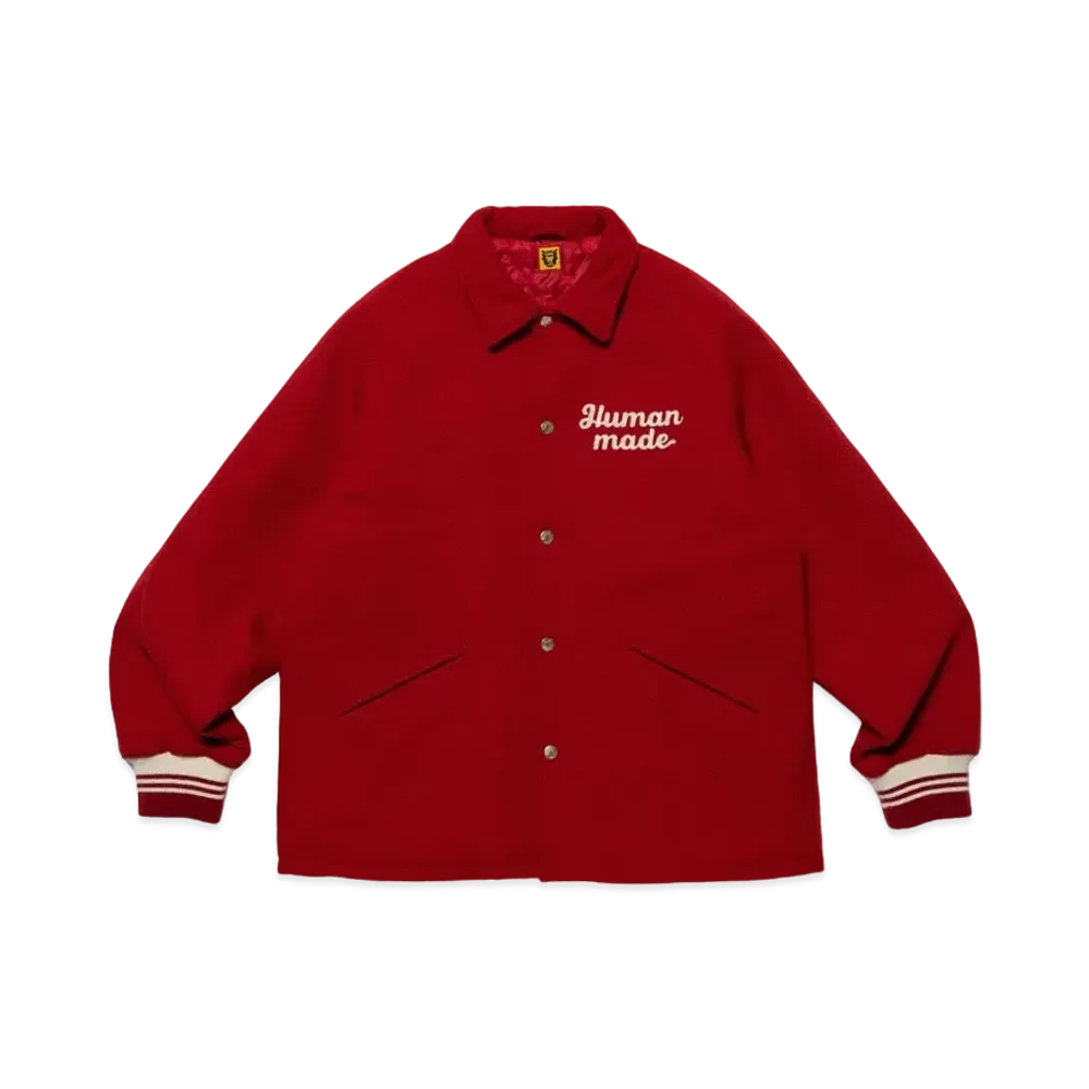 HUMAN MADE Stadium Jacket "Red"