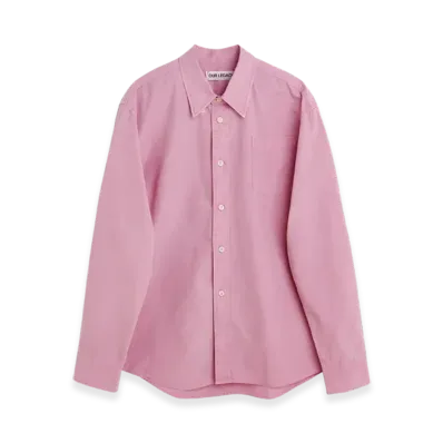 OUR LEGACY Beyond BD Shirt "Duchess Pink Organic Poplin"