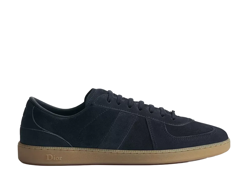Dior B01 Match Point Sneaker Suede Calfskin "Deep Blue"