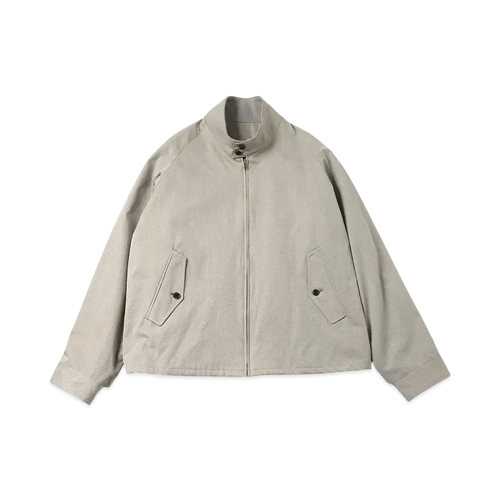 A.PRESSE Driving Jacket "Ecru"
