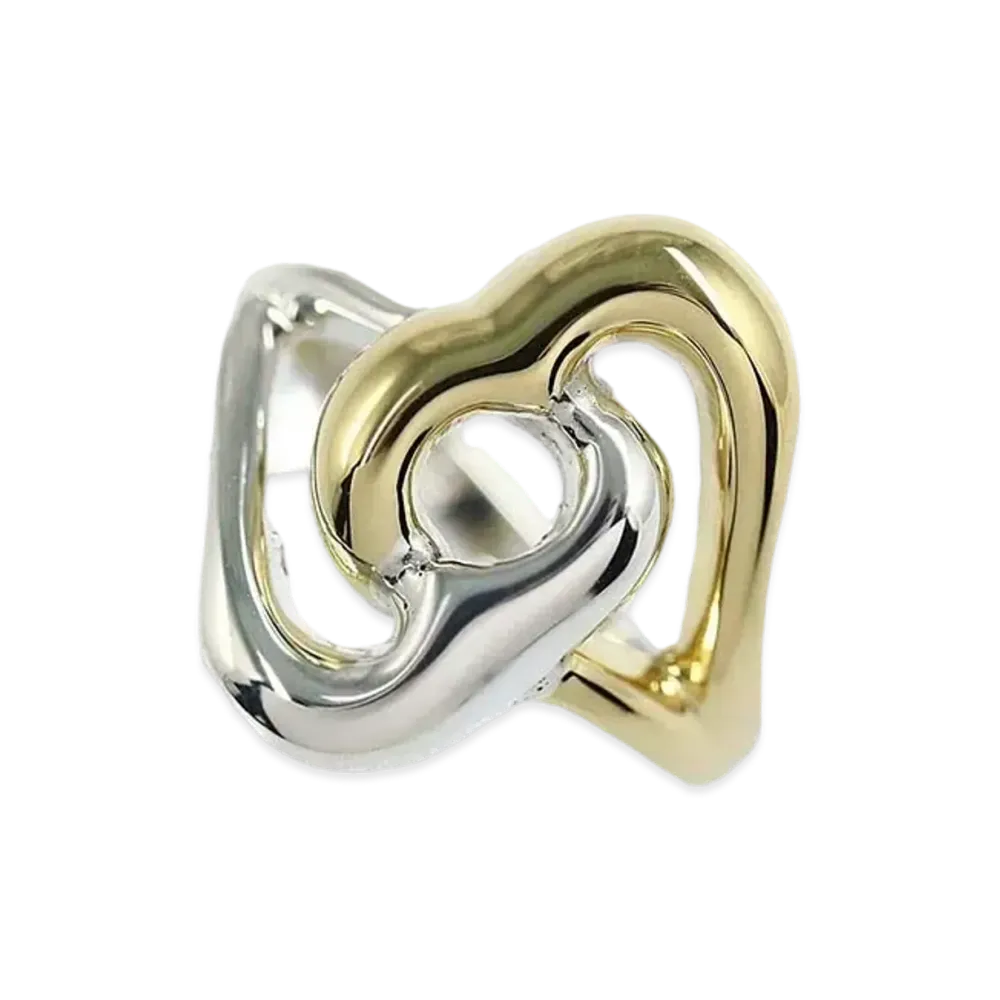 Tiffany & Co Double Open Heart Ring 