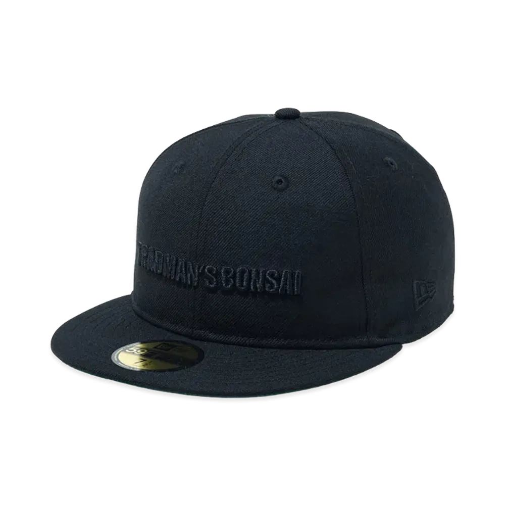 NEW ERA x TRADMAN’S BONSAI 59Fifty Soft Buckram "Black/Black"