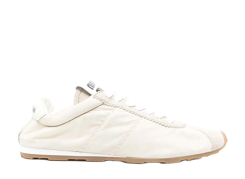 MIU MIU Women's Plume Technical Fabric "Cream"
