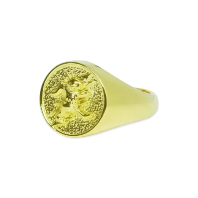 thisisneverthat x Grateful Dead Lightning Bear Ring "Gold"
