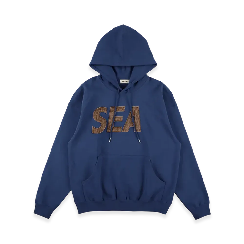 WIND AND SEA OG SEA Logo Hoodie Sweatshirt "Navy"