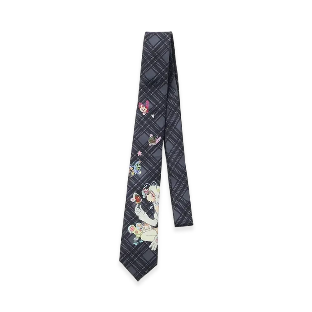 HYSTERIC GLAMOUR Plaid Tie "Black"