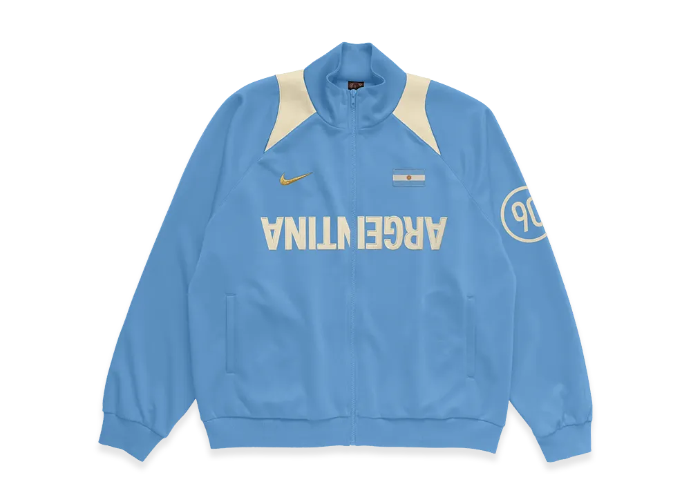 Travis Scott Cactus Jack x Nike Argentina Total 90 Anthem Jacket "Light Blue"