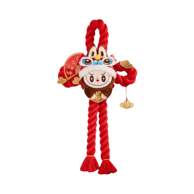 POP MART Wealthy Snake's New Year Celebration LABUBU Plush Door Decoration