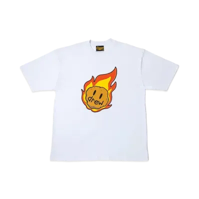 drew house astroid ss tee "Baby Blue"