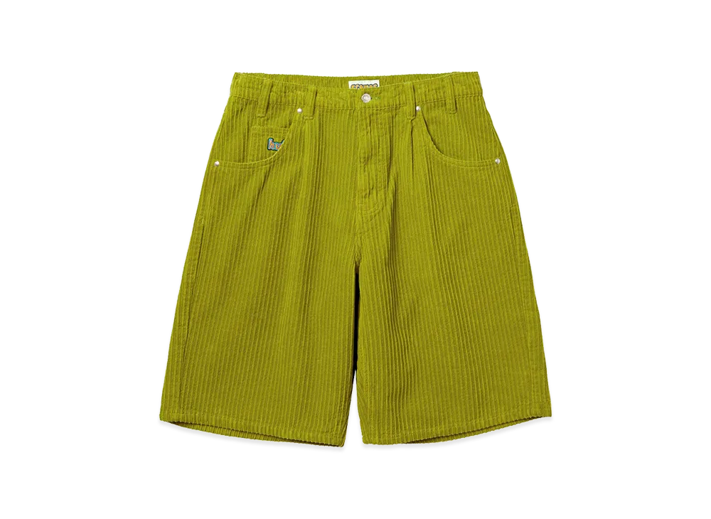 HUF Cromer Corduroy Short "Acid Green"