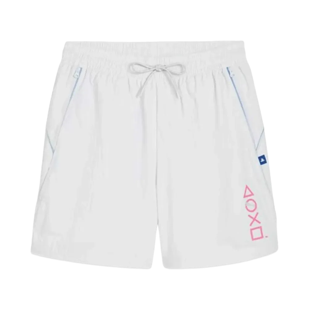 PUMA x PlayStation Men's Shorts 6 Inch "Silver Mist"