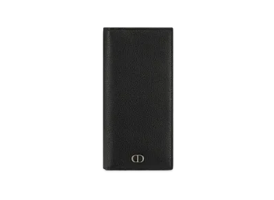 Dior Vertical Long Wallet CD Icon Grade Calfskin "Black"