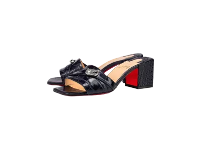 Christian Louboutin Lock Art 55 mm "Obscur (Blue)"