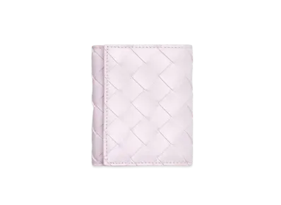 Bottega Veneta Trifold Zip Wallet "Bris Washed"