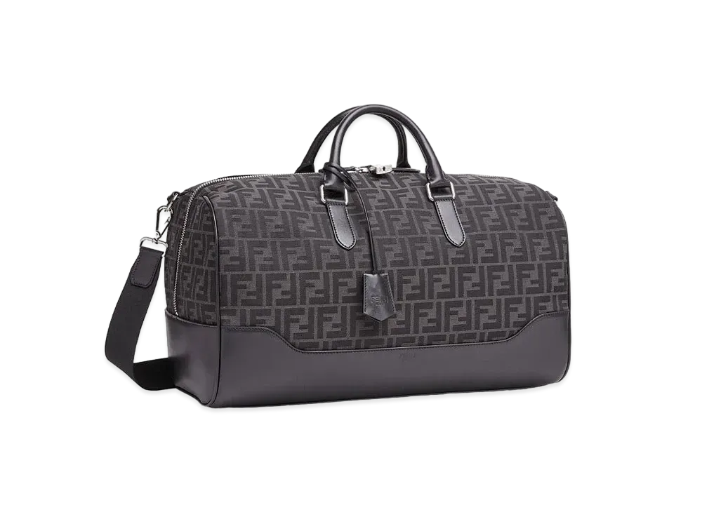 フェンディ ミディアムダッフル FFジャカードファブリック バッグ