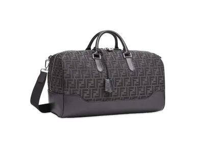 FENDI Medium Duffel Ff Jacquard Fabric Bag Large "Multicolor"