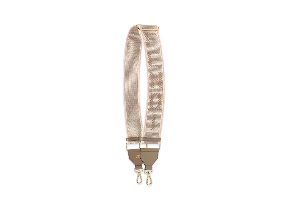 FENDI Strap You Ribbon Shoulder Strap "Pink"