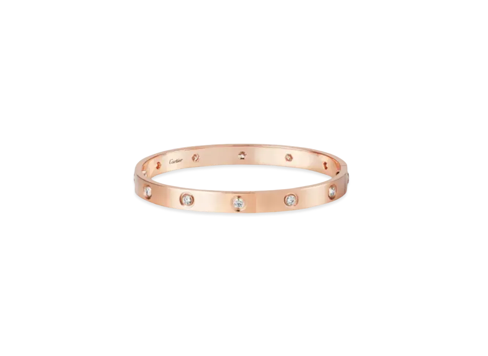 Cartier Love Bracelet, 10 Diamonds