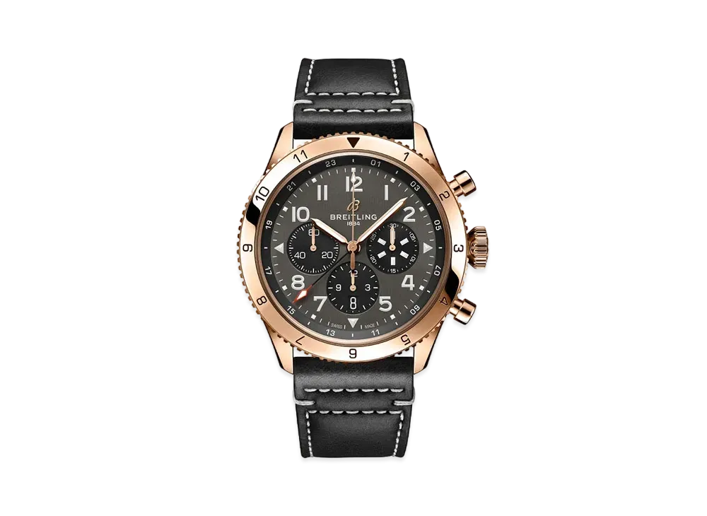 BREITLING SUPER AVI B04 CHRONOGRAPH GMT 46 P-51 MUSTANG "Anthracite"