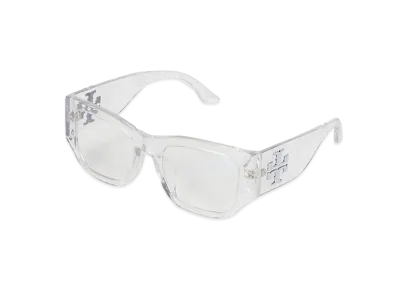 Tory Burch Logo Blue Light Cut Sunglasses "Blue"