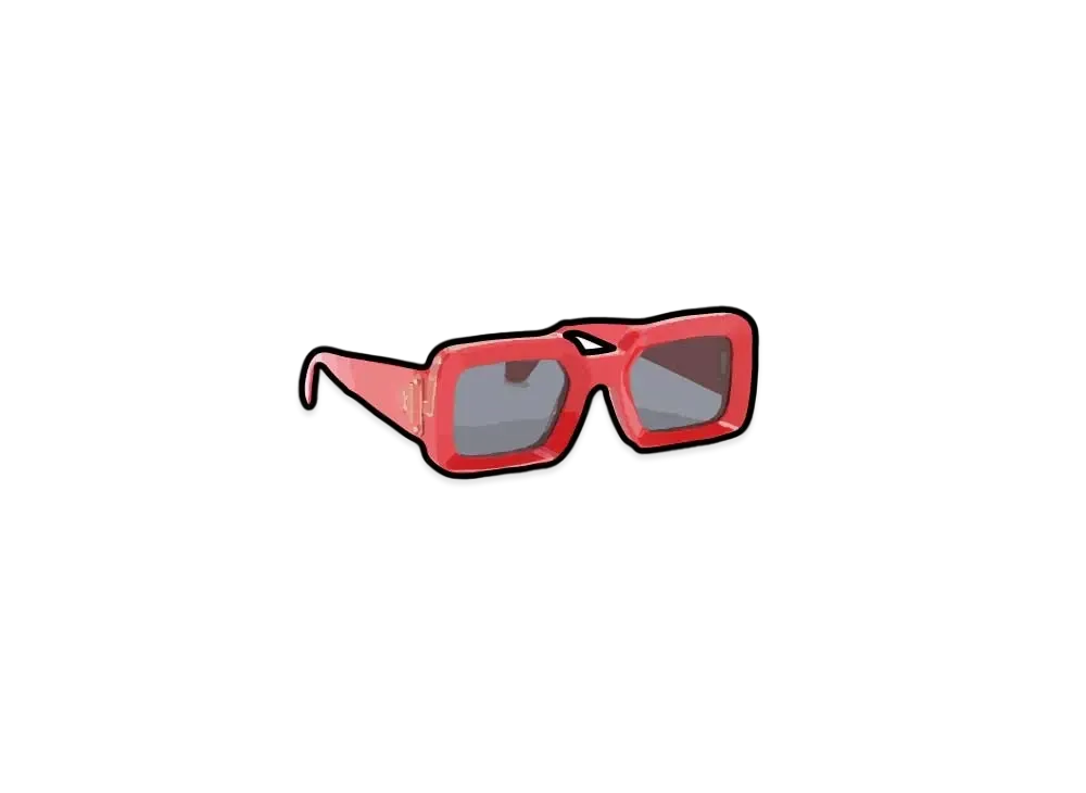 Louis Vuitton x NIGO ZILLIONAIRES SUNGLASSES "Red"