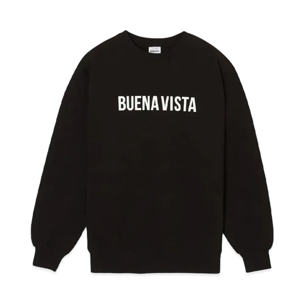 BUENA VISTA LOGO SWEAT "BLACK"