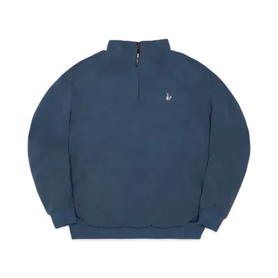 FR2 Rabbits Icon Reversible Half Zip Blouson "Blue"