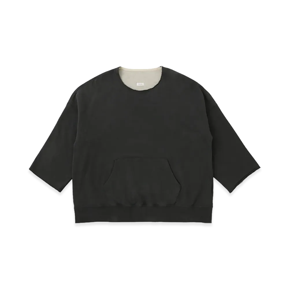 visvim Burrow Dual Sweat DMGD "Black"