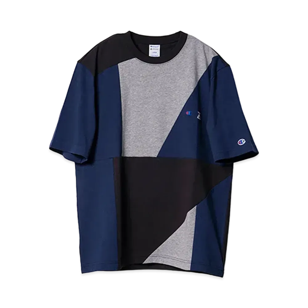 ANREALAGE x Champion Short Sleeb T-Shirt "Navy"