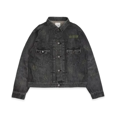 VAULTROOM x LITTLE NIGHTMARES Nightmares Denim Jacket "Black"