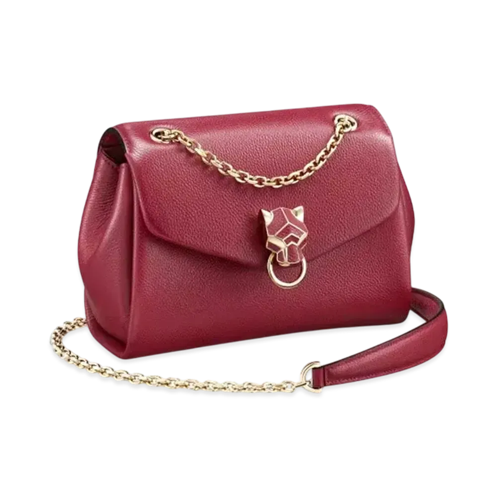 Cartier Chain Bag Mini, Panthere de Cartier "Bordeaux"