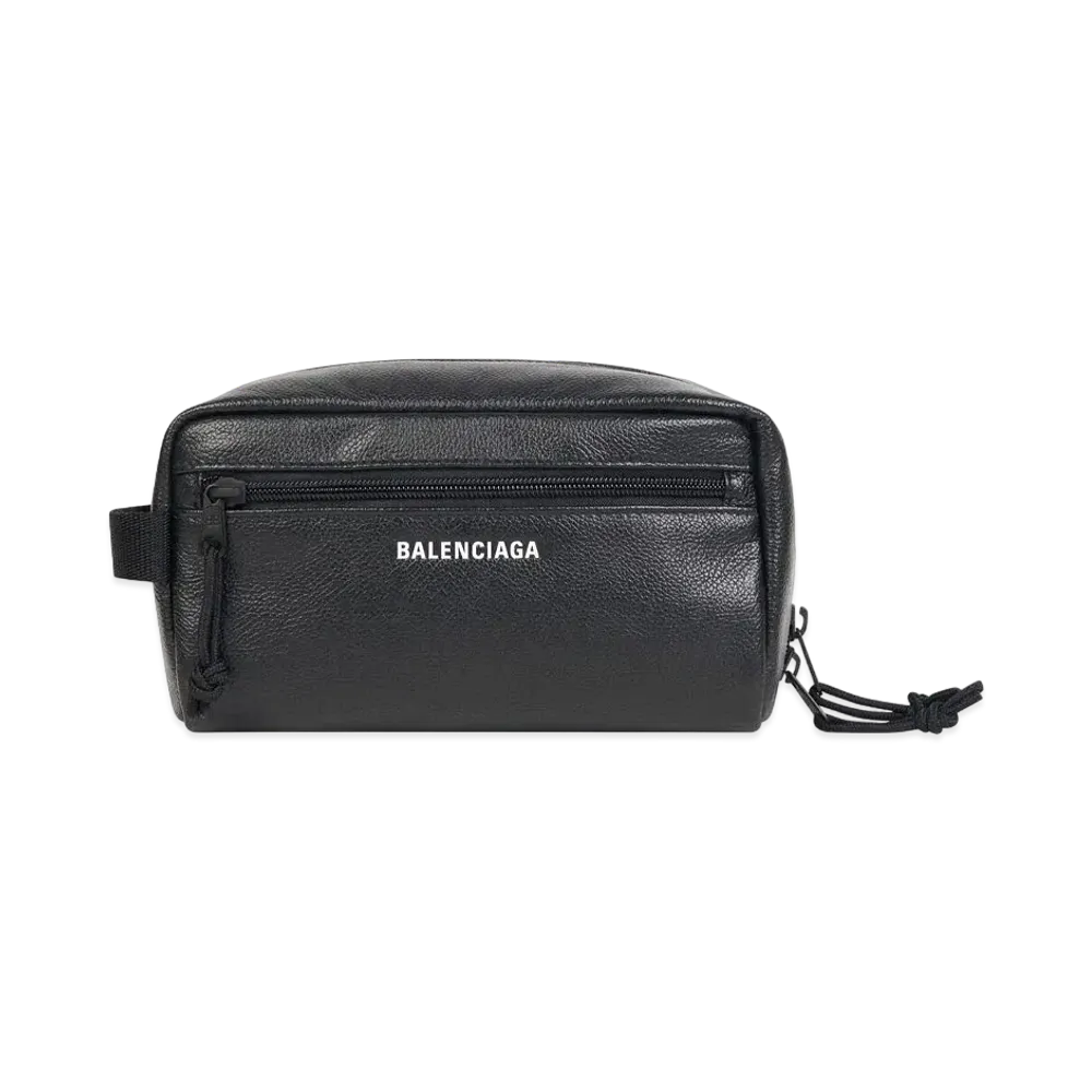 BALENCIAGA Explorer Toiletry Pouch "Black"
