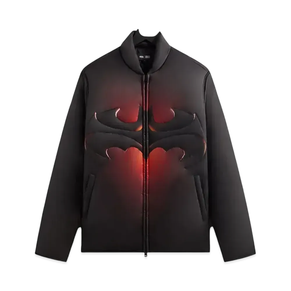 Kith x Batman Brixton Quilted Puffed Jacket "Black"