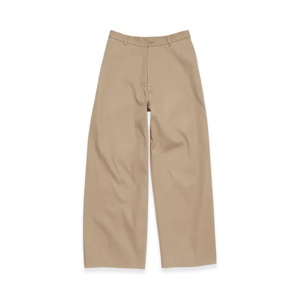 Acne Studios Twill Trousers "Khaki Beige"