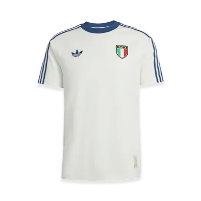 adidas Soccer Italy Originals Short Sleeve T-Shirt "White"