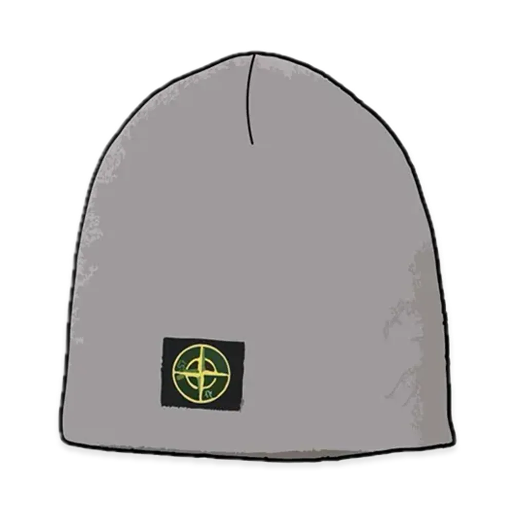 Supreme x Stone Island Reflective Beanie "Grey"