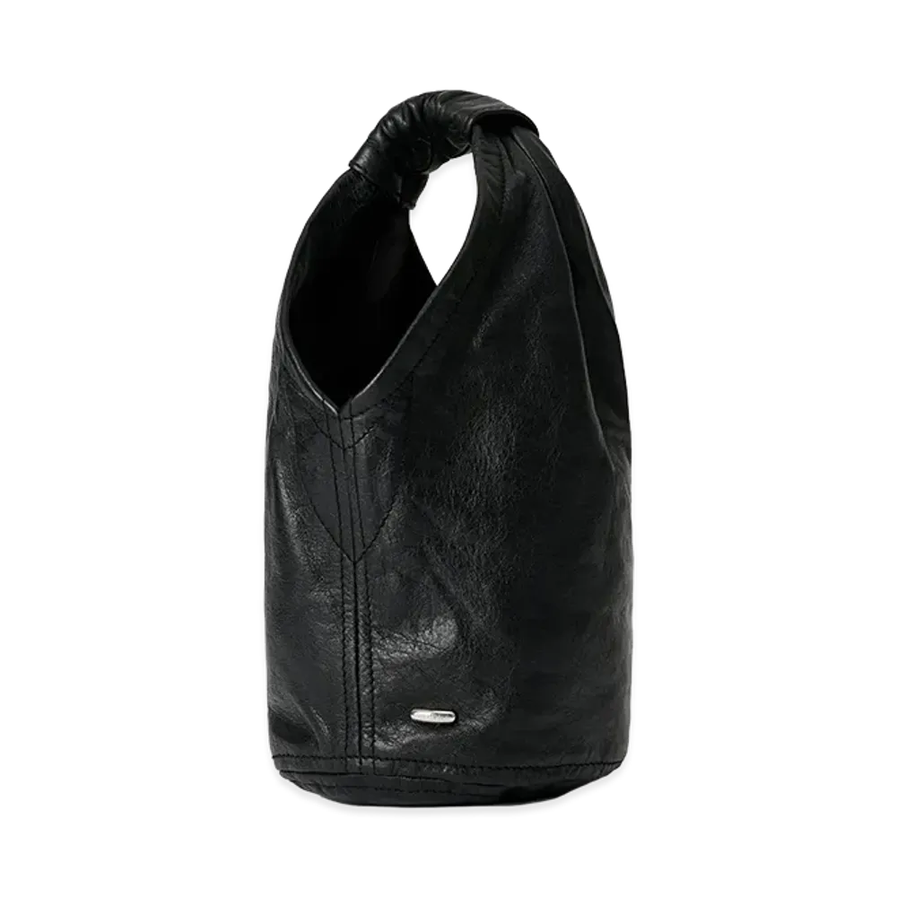 OUR LEGACY Women's Fofinho Drip Bag "Malleable Black Bull Hide"