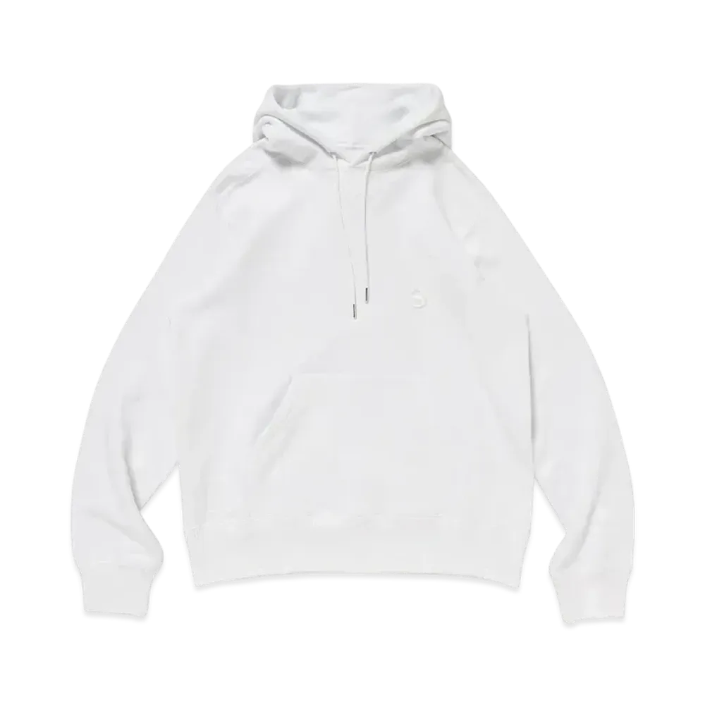 WTAPS x sacai Flock Print Hoodie / Hoody / Cotton "White"