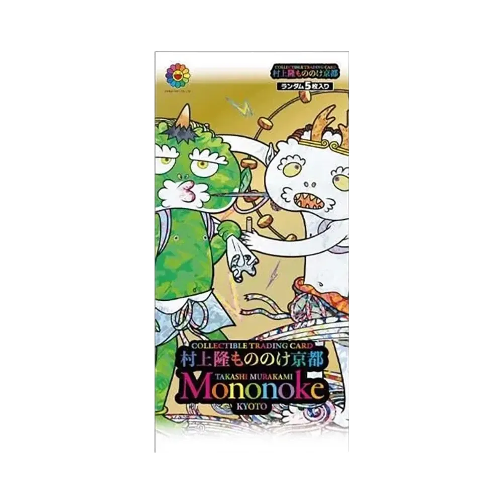 ムラカミフラワーズ 村上隆もののけ京都 COLLECTIBLE TRADING CARD BOX (日本語版) パック