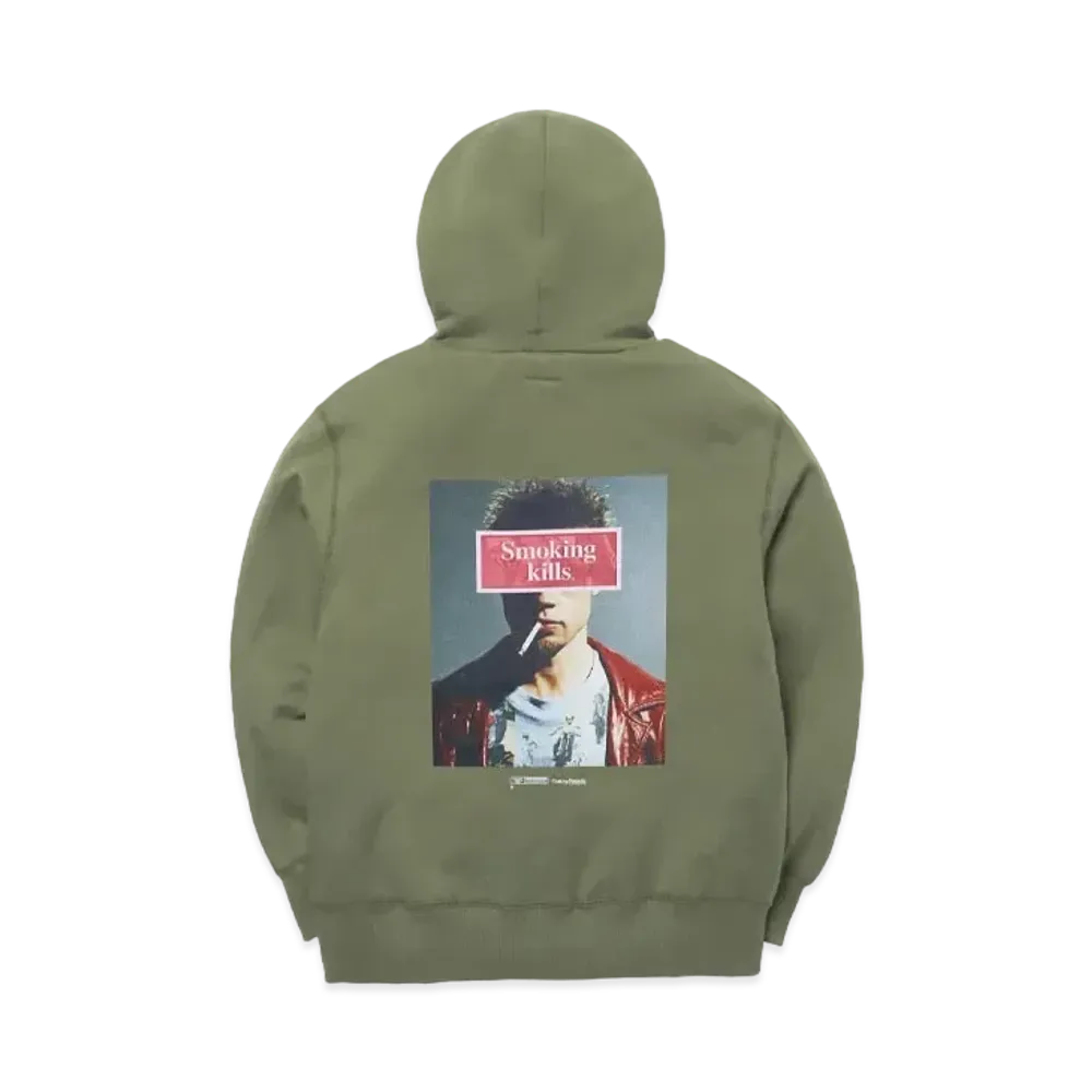 FR2 Back Photo Smoker Hoodie "Olive"
