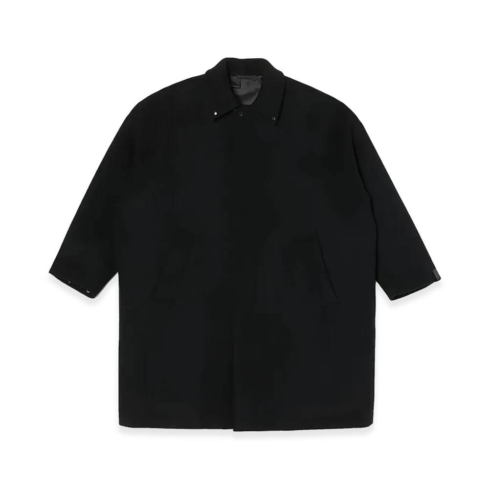 N.HOOLYWOOD COMPILE Balmacaan Coat "Black"