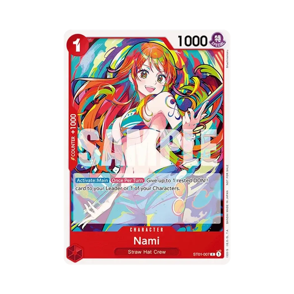 【PSA9】 ナミ スタンダードバトル優勝 ワンピースカード　ST01-007 ナミ P [ST01-007] (スタンダードバトル 優勝記念品)通販・買取・相場