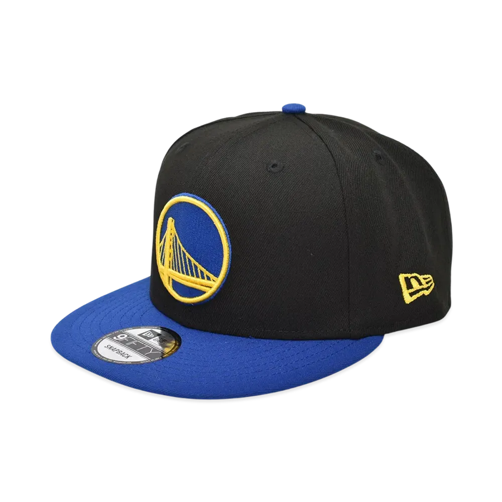 NEW ERA NBA Basic 9Fifty 2Tone Collection G Warriors "Black/Blue"
