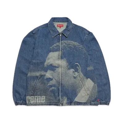 Supreme John Coltrane A Love Supreme Denim Harrington Jacket "Denim"