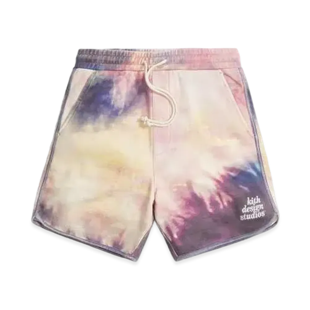Kith Tie Dye Jordan Short "Purple/Pink"
