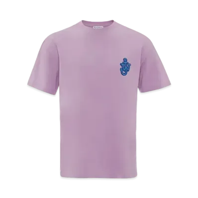 JW ANDERSON Anchor Patch T-Shirt "Pink"